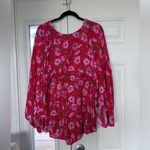 LoveShackFancy 3/4 Sleeve Dress